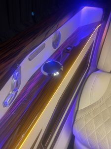 Mercedes VIP Travel comfort awaits you.